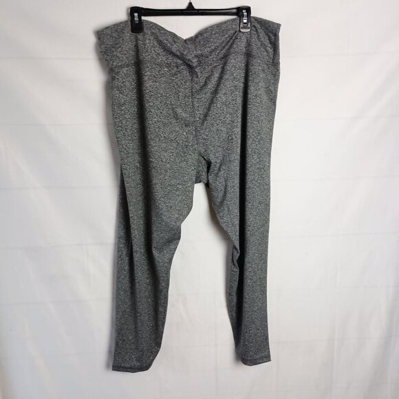 CJ Banks Relaxed Restyled Grey Leggings Plus Size 2X NWT Stretch Comfort Fit - Picture 4 of 7